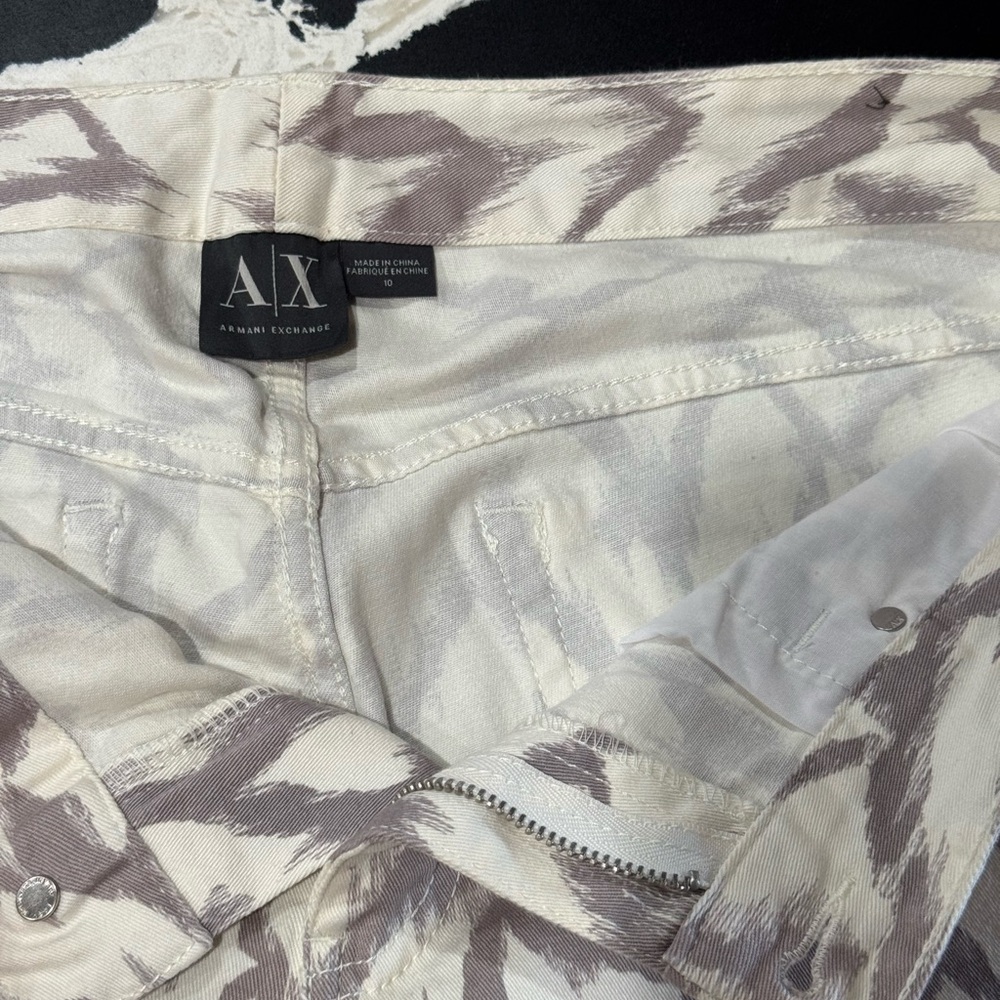Armani Exchange Patterned Pants - image 2
